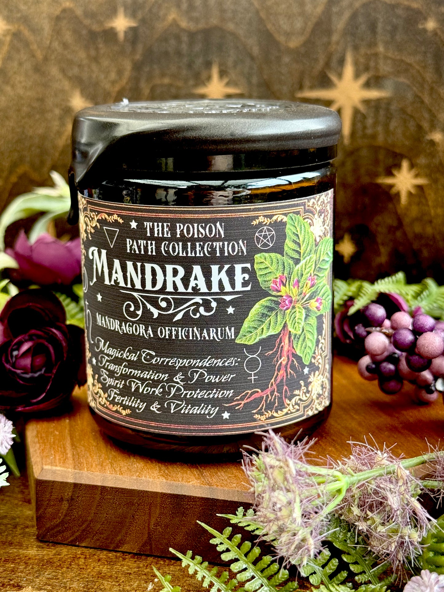 Mandrake Poison Path Witches Candle