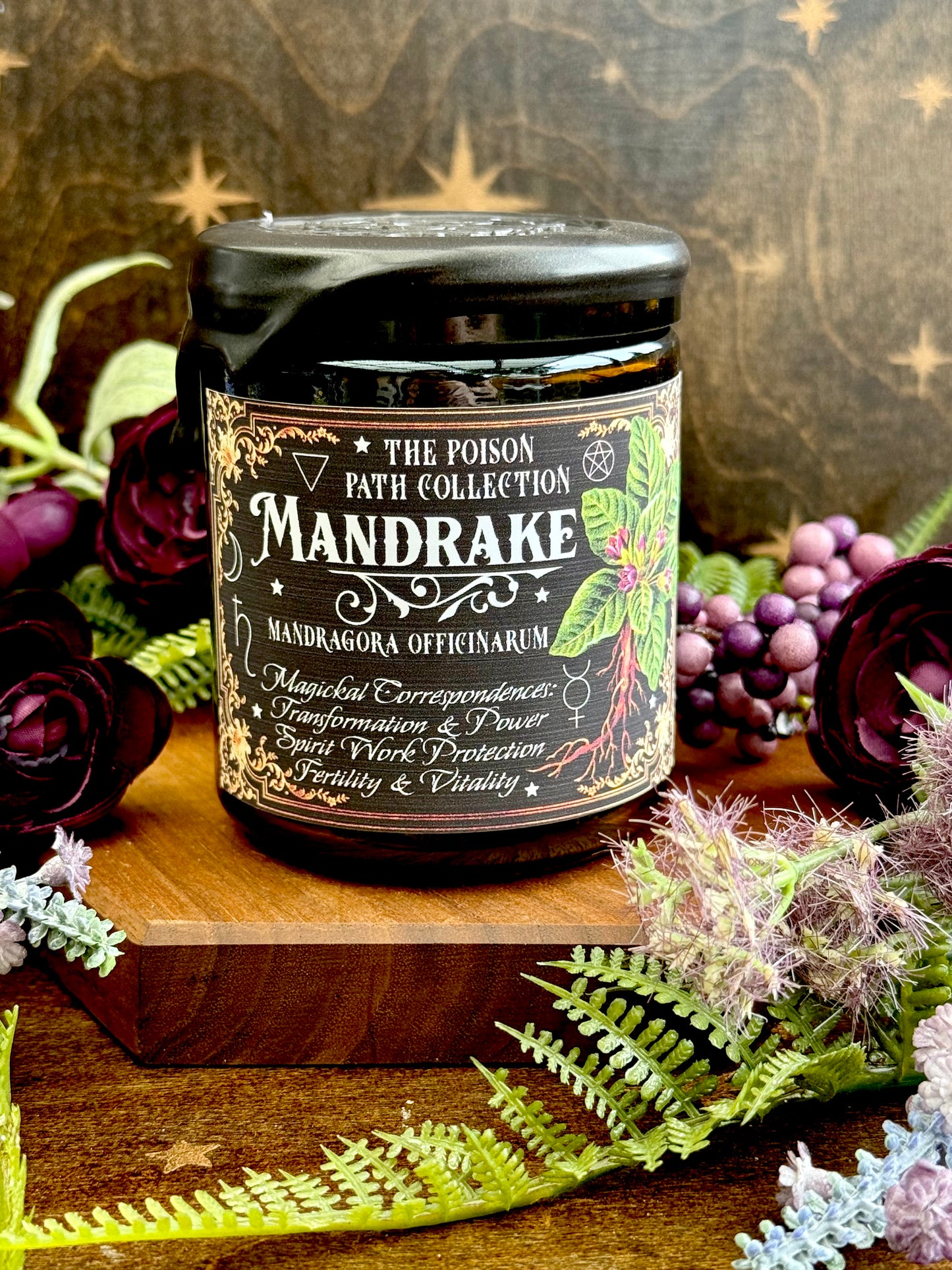 Mandrake Poison Path Witches Candle