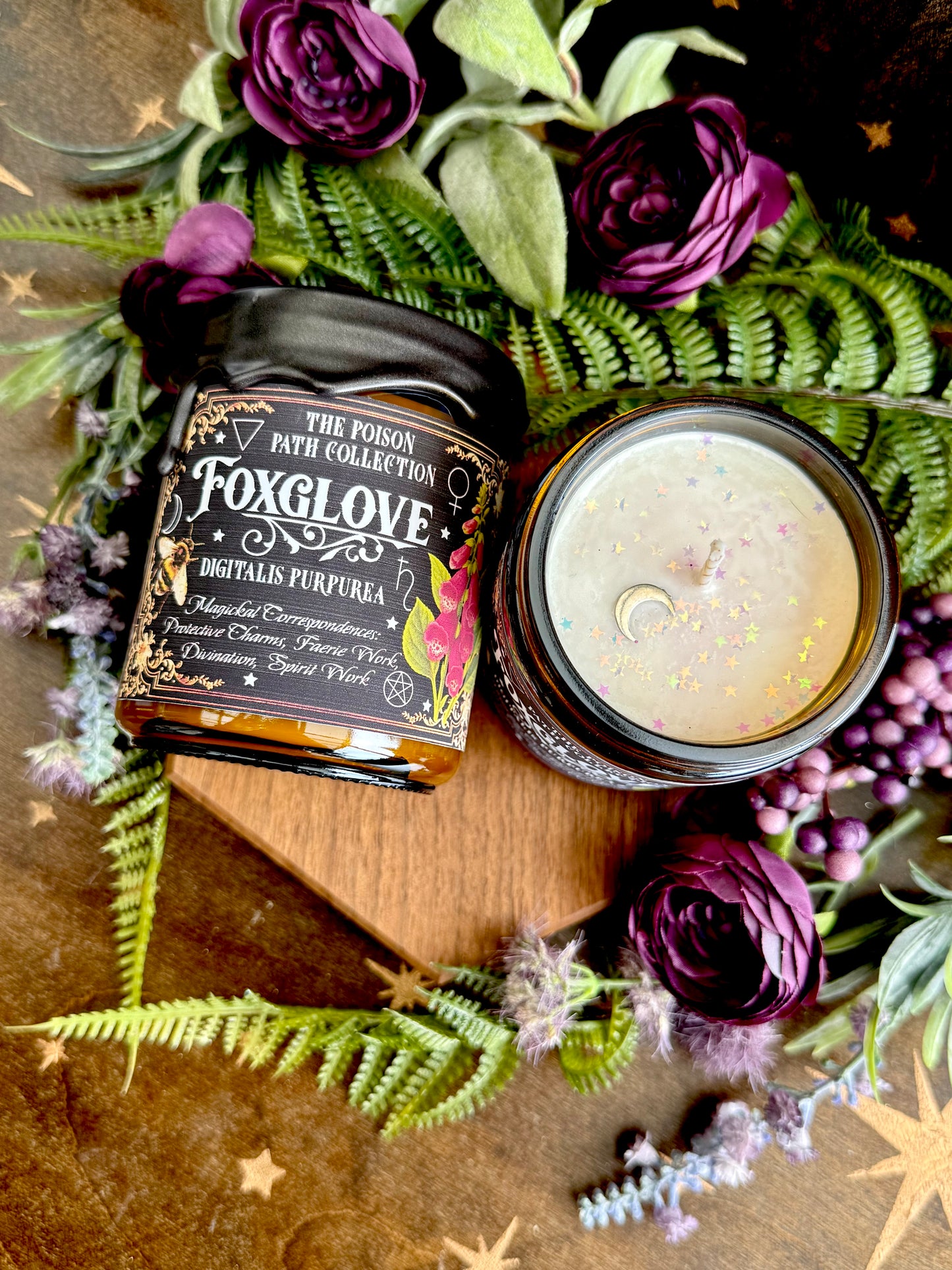 Foxglove Poison Path Witches Candle
