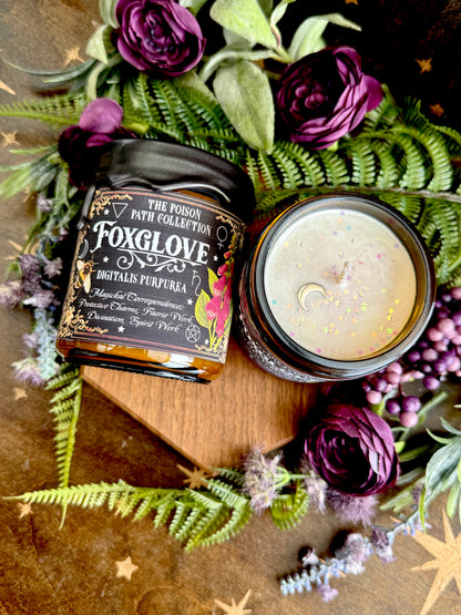 Foxglove Poison Path Witches Candle