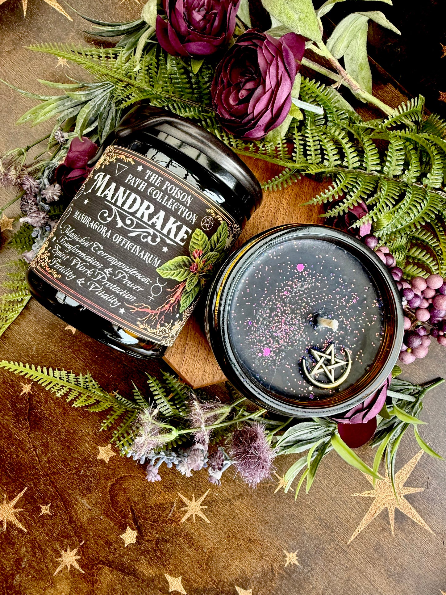 Mandrake Poison Path Witches Candle