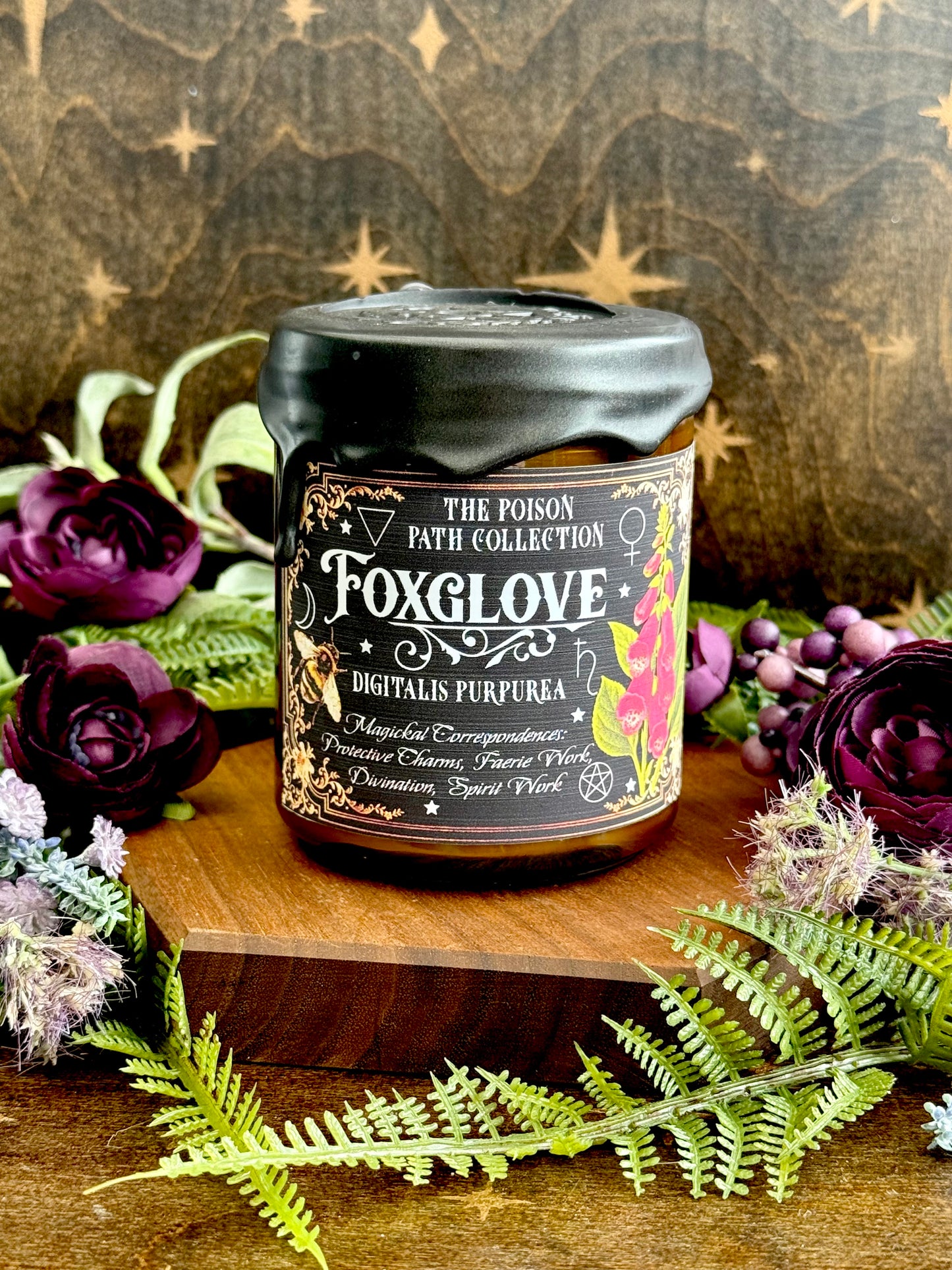 Foxglove Poison Path Witches Candle