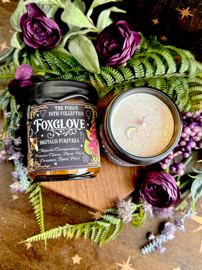 Foxglove Poison Path Witches Candle