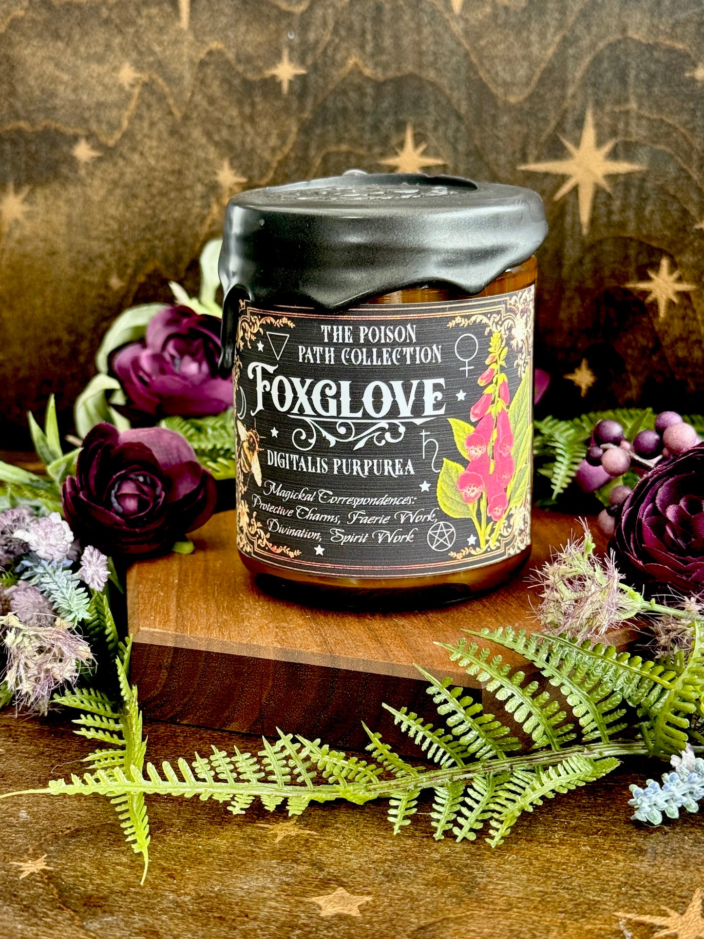 Foxglove Poison Path Witches Candle