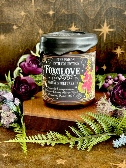 Foxglove Poison Path Witches Candle
