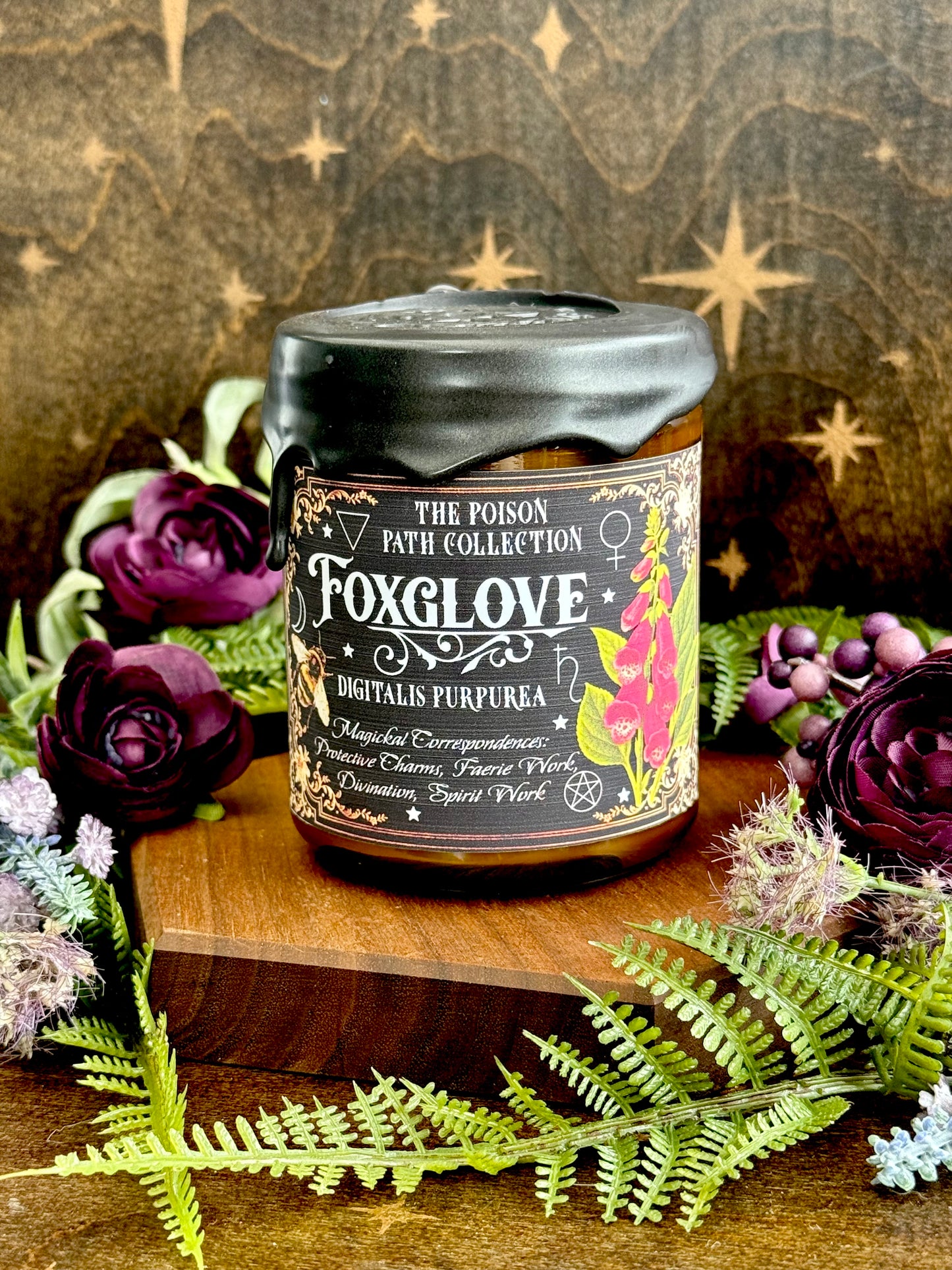 Foxglove Poison Path Witches Candle