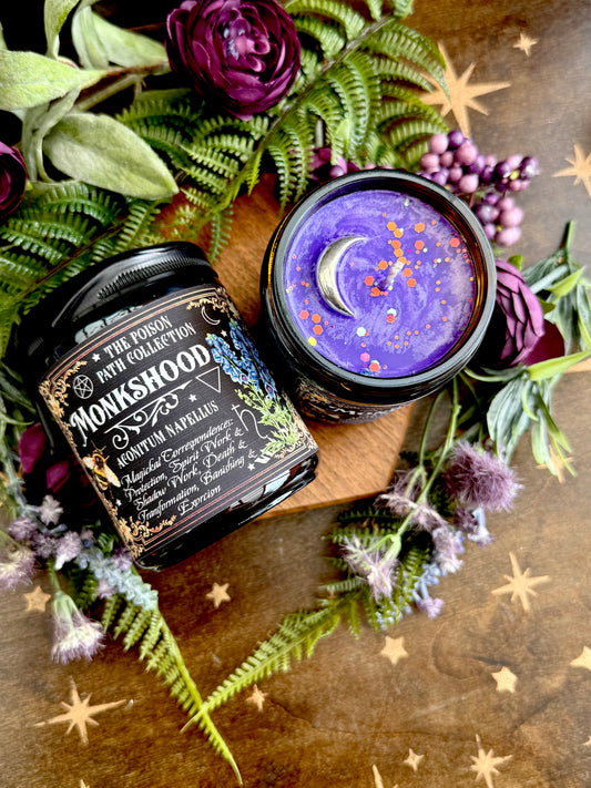 Monkshood Wolfsbane Poison Path Witches Candle