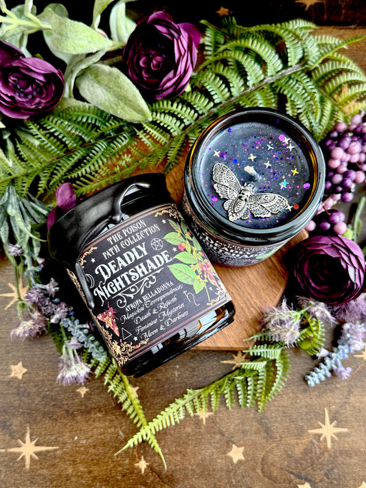 Deadly Nightshade Poison Path Witches Candle