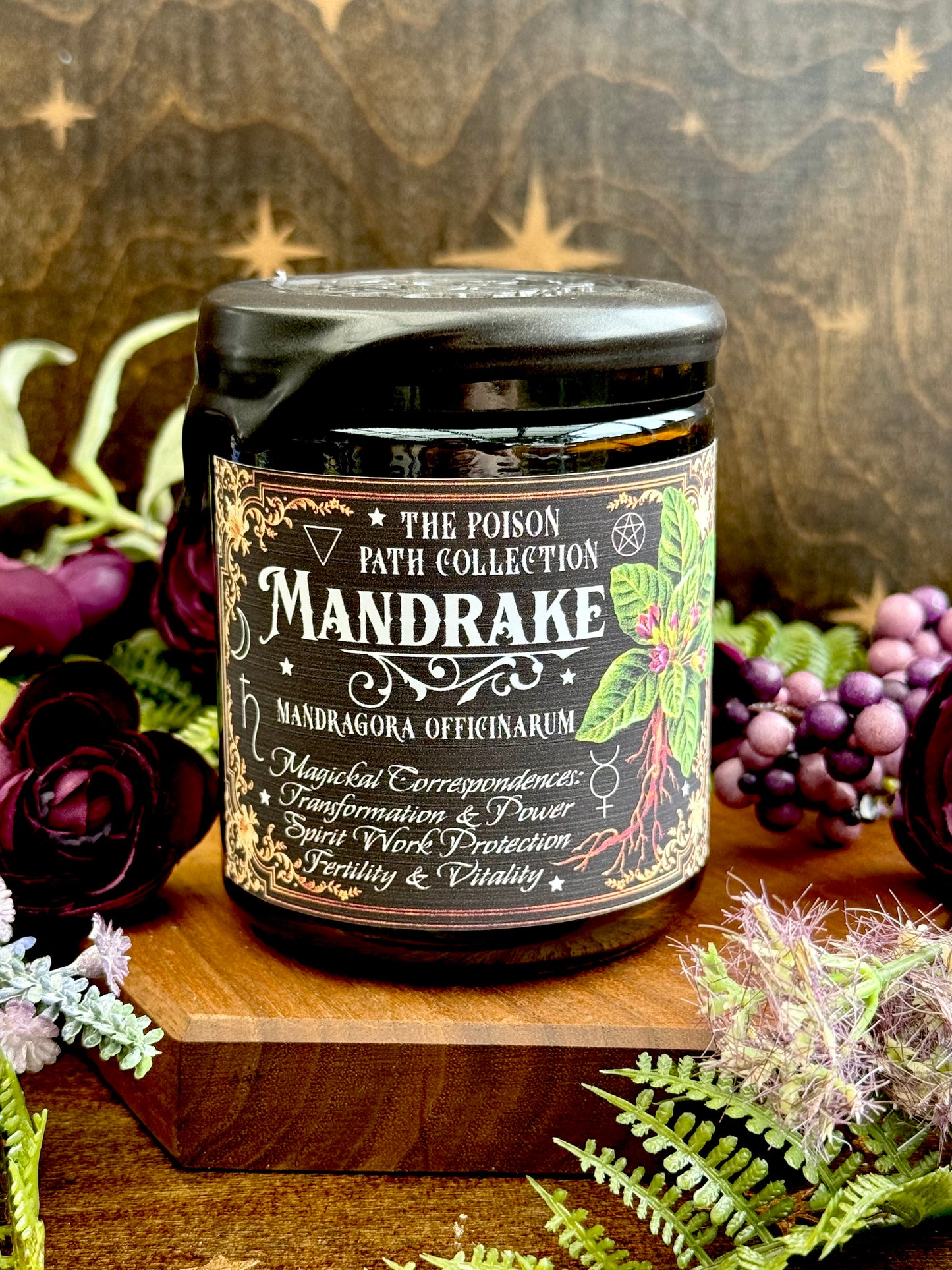 Mandrake Poison Path Witches Candle