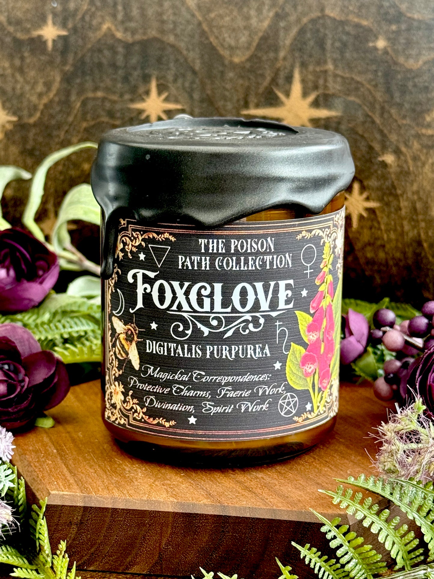 Foxglove Poison Path Witches Candle