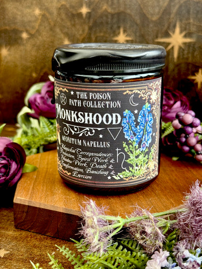 Monkshood Wolfsbane Poison Path Witches Candle