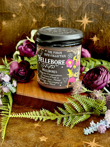 Hellebore Poison Path Witches Candle