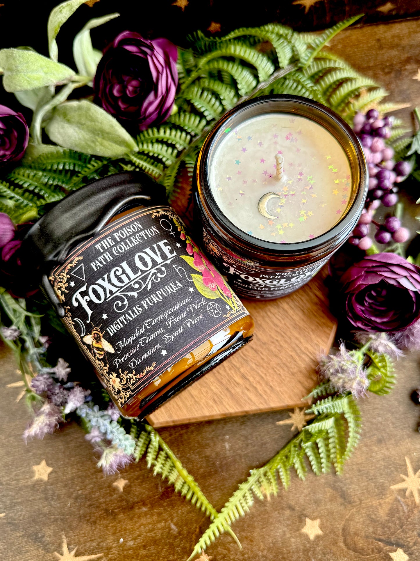 Foxglove Poison Path Witches Candle