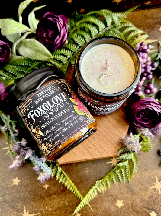 Foxglove Poison Path Witches Candle
