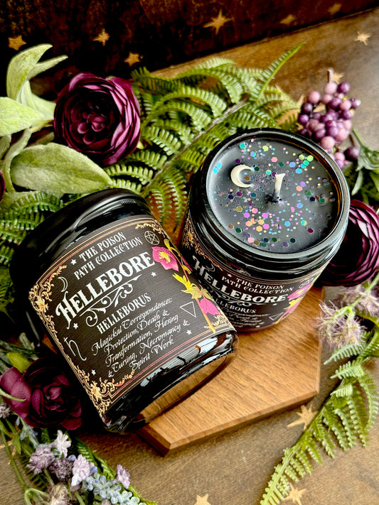 Hellebore Poison Path Witches Candle