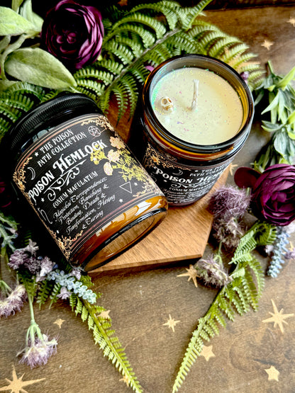 Poison Hemlock Witches Candle