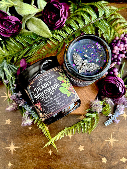 Deadly Nightshade Poison Path Witches Candle