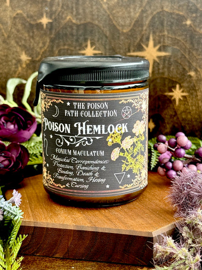 Poison Hemlock Witches Candle