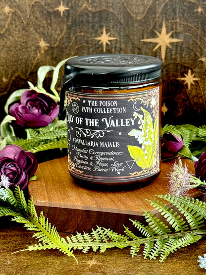 Lily of the Valley Poison Path Witches Candle
