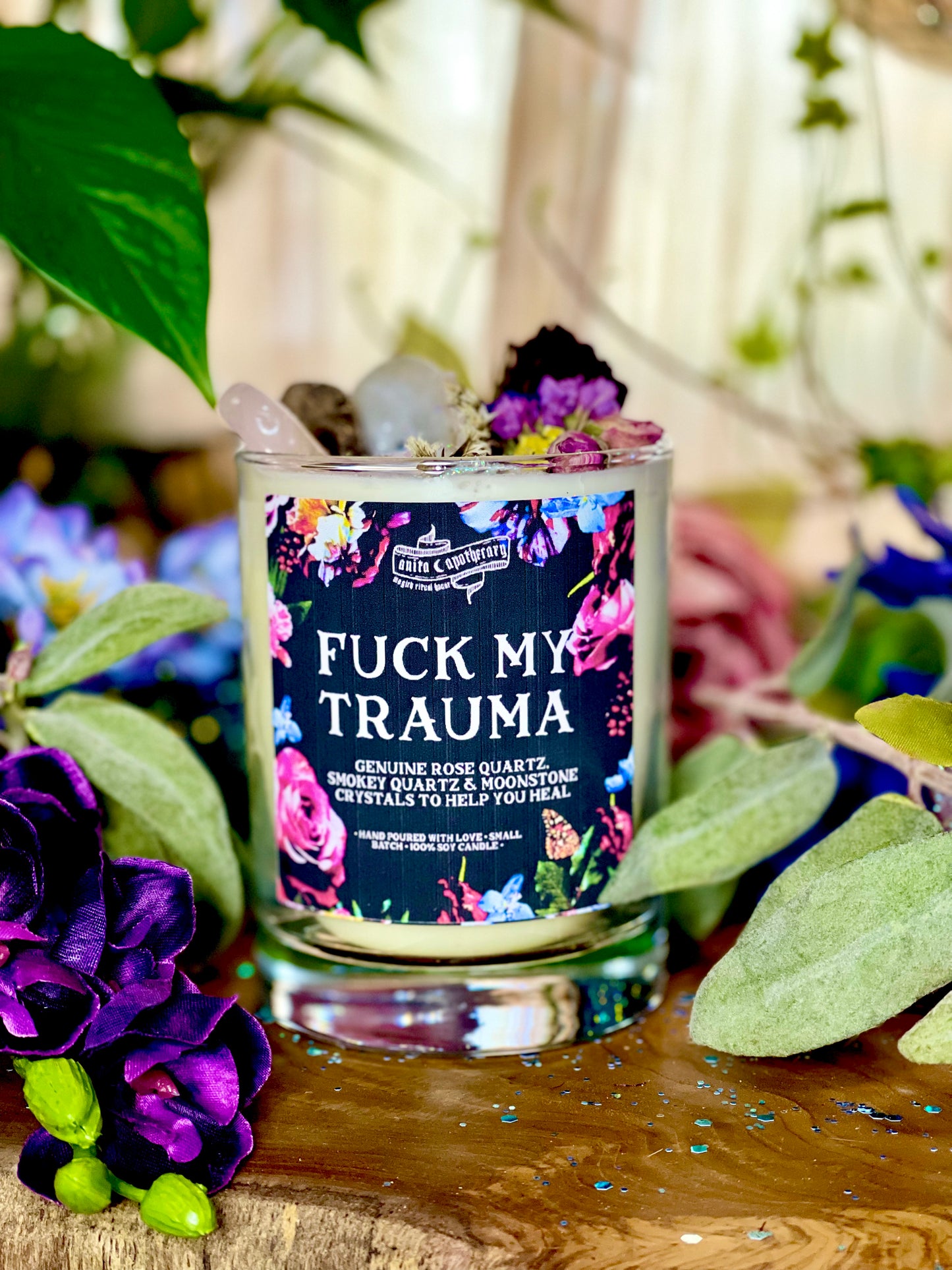 Fuck My Trauma Candle | Anita Apothecary Original Candle