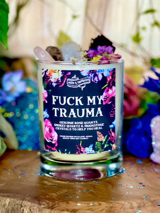 Fuck My Trauma Candle | Anita Apothecary Original Candle