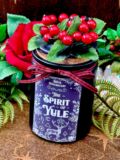 Spirit of Yule Witches Candle