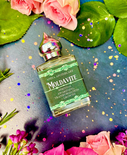 Genuine Moldavite Anointing Oil