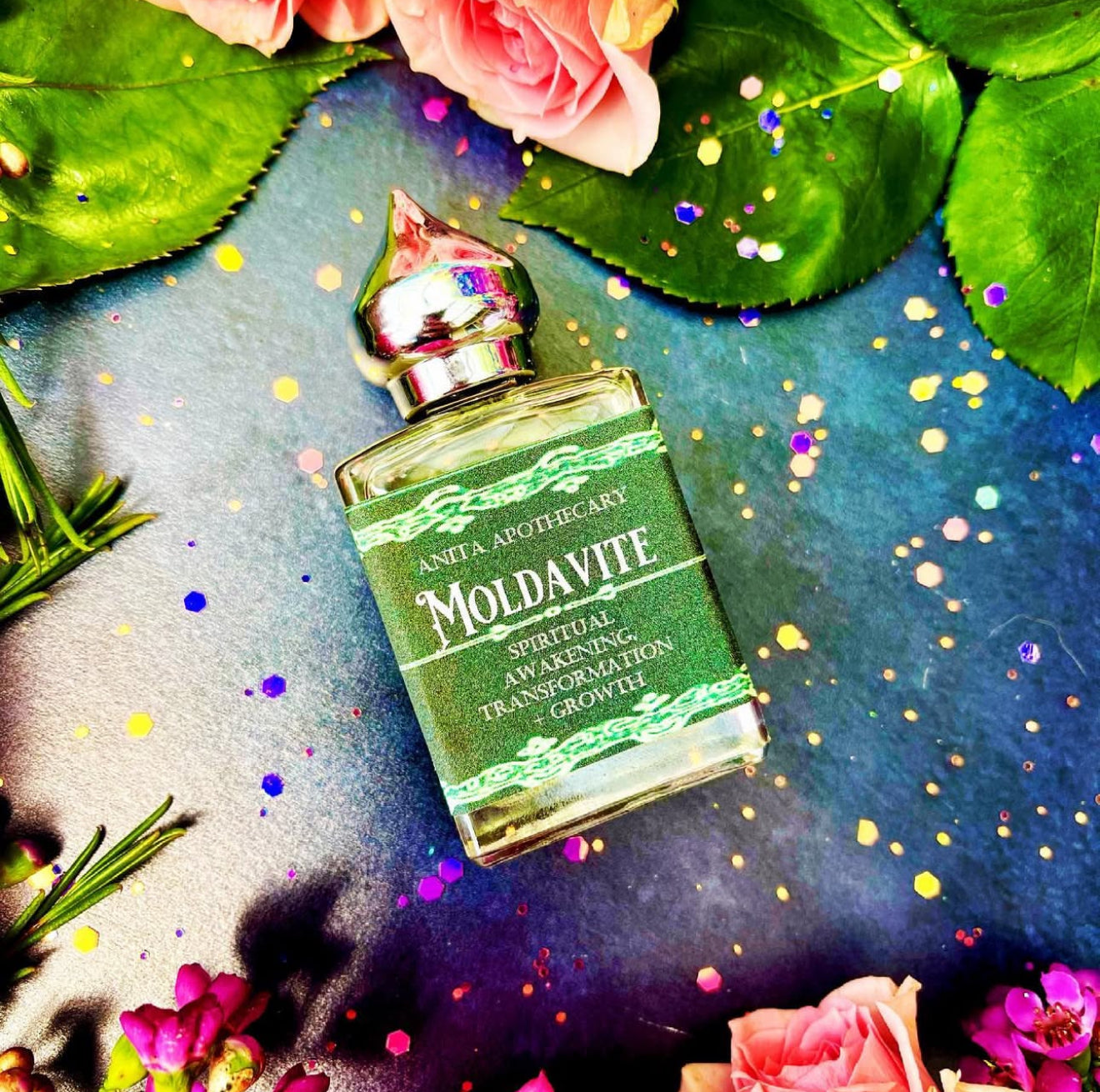 Genuine Moldavite Anointing Oil