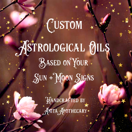 Astrological Oils for YOUR Sun + Moon Signs