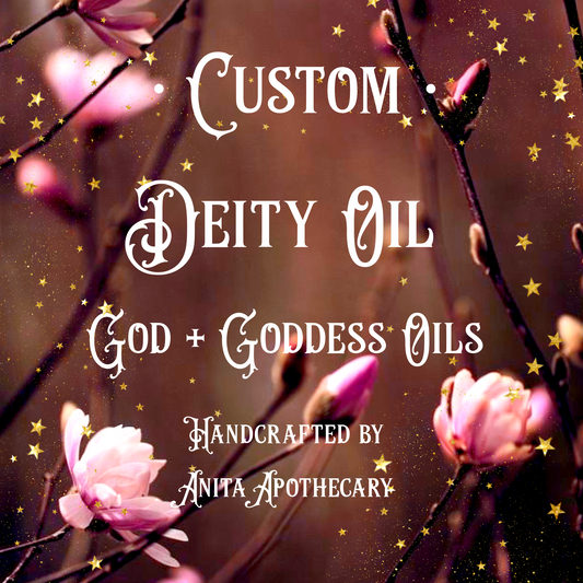 Custom Deity Oil ~ Pagan Goddess and God Oils