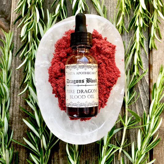 Dragons Blood Oil ~ Anita Apothecary, Protection Oil, Dragons Blood Resin, Witchcraft oil, witch oil, spell oil, spell candles, hoodoo oil