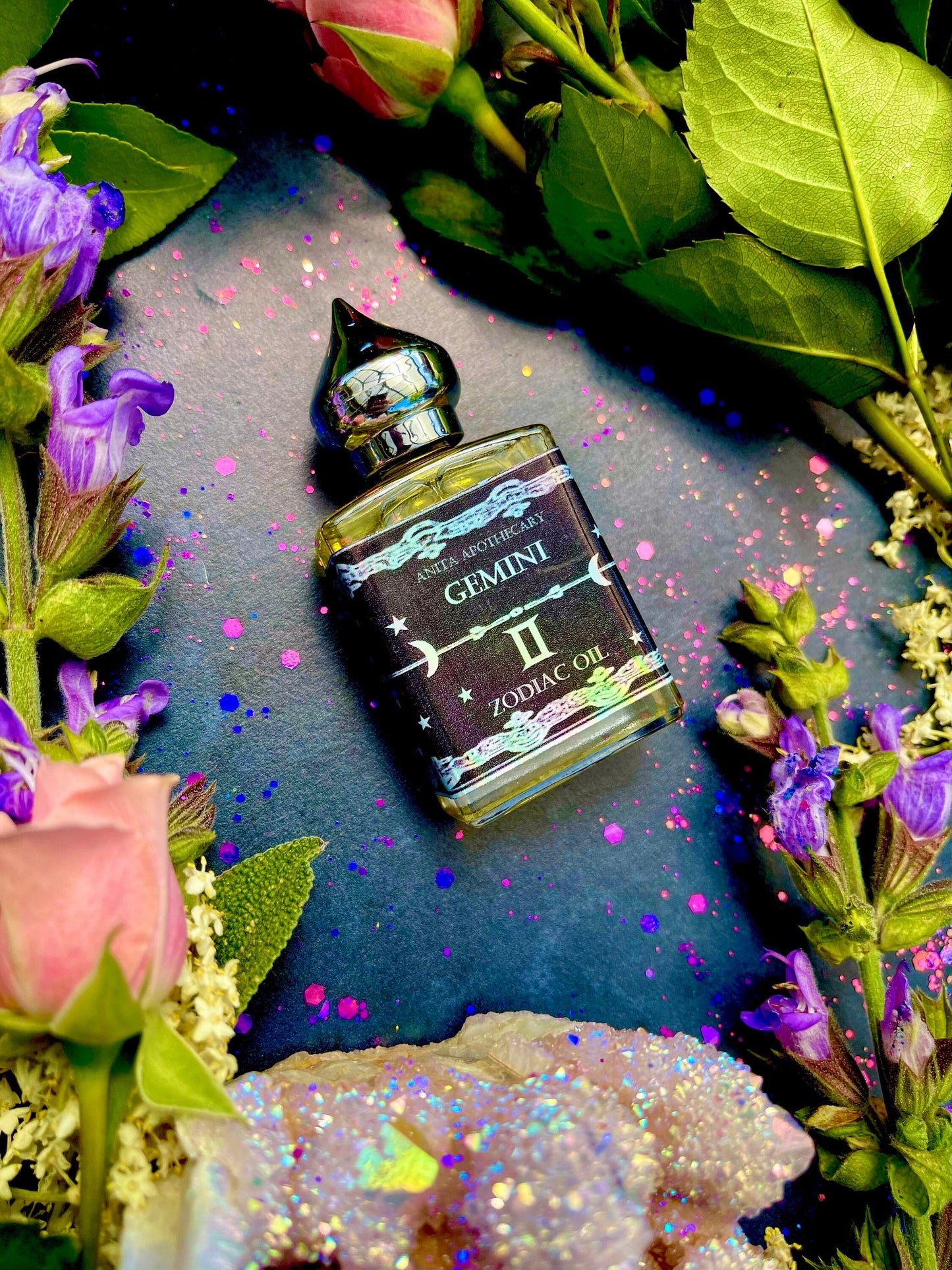 Gemini Zodiac Oil ~ Anita Apothecary, Astrology oil, Gemini gift, Zodiac gift, Astrology tools, Astrology Candle, Witchcraft ritual oils