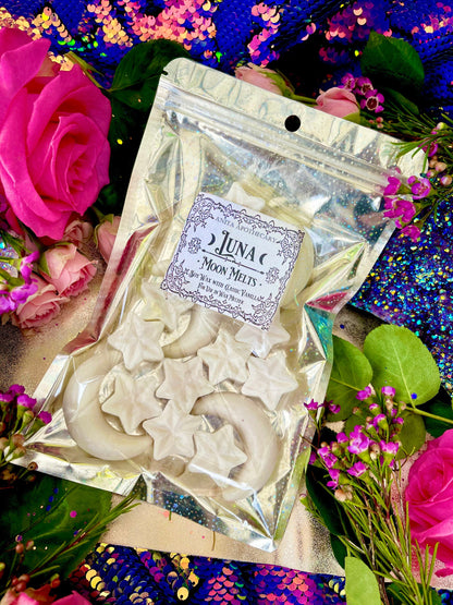 Luna Wax Melts ~ Luna Moon Goddess Wax Melts ~ Anita Apothecary, Soy Wax Melts, Wax Melts, Moon candle, Moon Decor