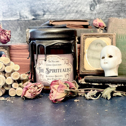 The Spiritualist ~ Anita Apothecary Candles, Spirituality Candle, Spiritualism, Victorian Books, Victorian Occult, Occult Candles