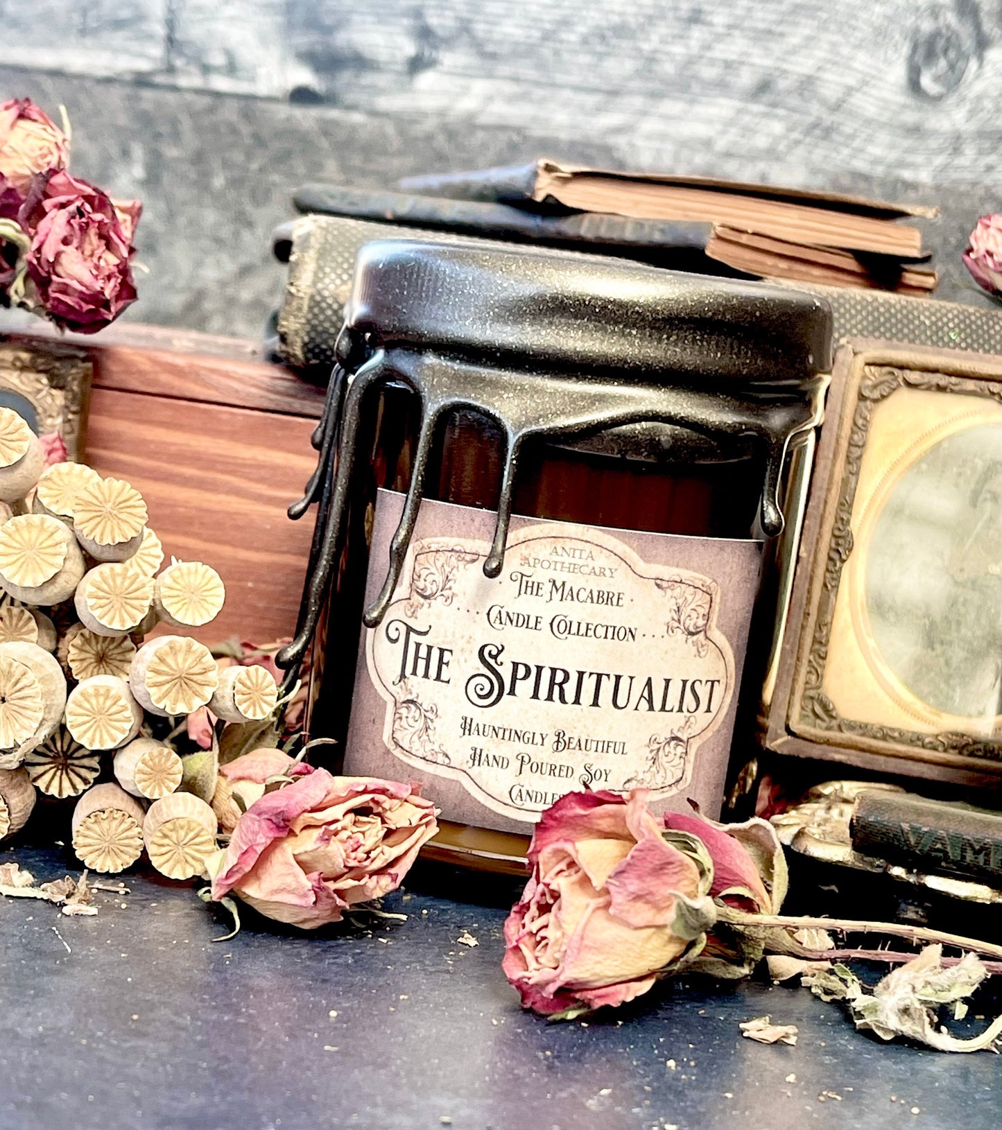 The Spiritualist ~ Anita Apothecary Candles, Spirituality Candle, Spiritualism, Victorian Books, Victorian Occult, Occult Candles