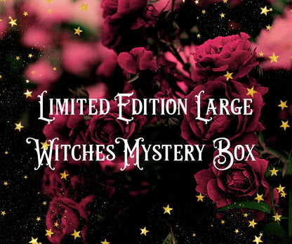 LIMITED EDITION Witches Mystery Boxes ~ Anita Apothecary, Witches tools, Altar tools, mystery boxes, witch mystery boxes, witchcraft oils