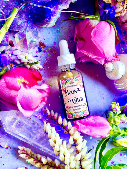 Moon Child Beauty Oil ~ Anita Apothecary, Celestial Oil, Jasmine Absolute, Neroli oil, Glamour, Rose Body Oil, Body Oil