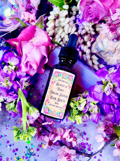 Beauty of Venus Argan Hair Serum ~ Anita Apothecary, Argan Hair Oil, Hair serum, Hair oil, Argan hair serum, Witches beauty