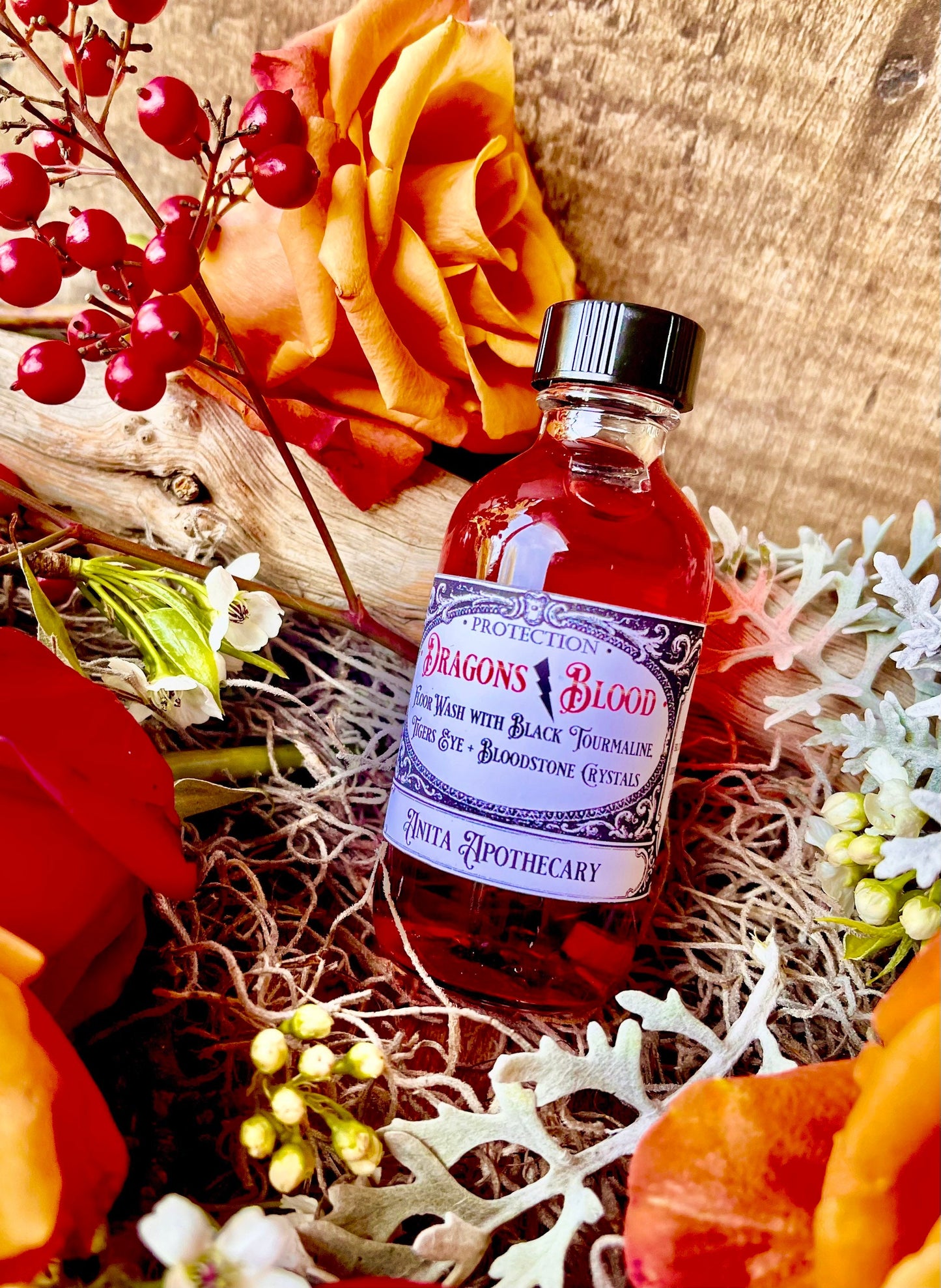 Dragons Blood Protection Floor Wash~ Hoodoo Floor Wash, Witch Wash, Witch Soap. Kitchen Witchery, Anita Apothecary