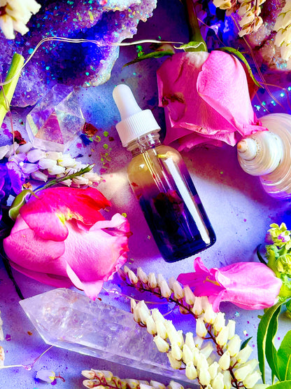 Moon Child Beauty Oil ~ Anita Apothecary, Celestial Oil, Jasmine Absolute, Neroli oil, Glamour, Rose Body Oil, Body Oil