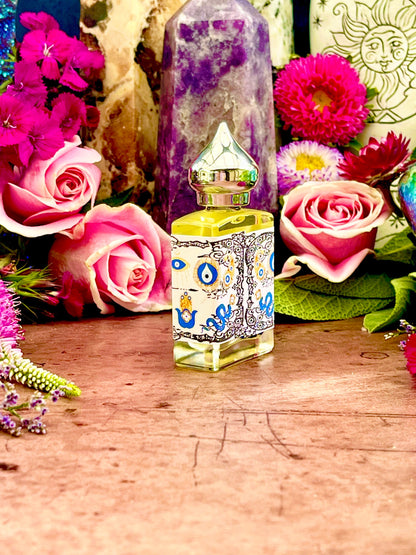 Evil Eye Protection Oil ~ Anita Apothecary, Nazar Eye, Evil Eye Protection Oil, Evil Eye Candle, Evil Eye Decor, Witches Protection Oil