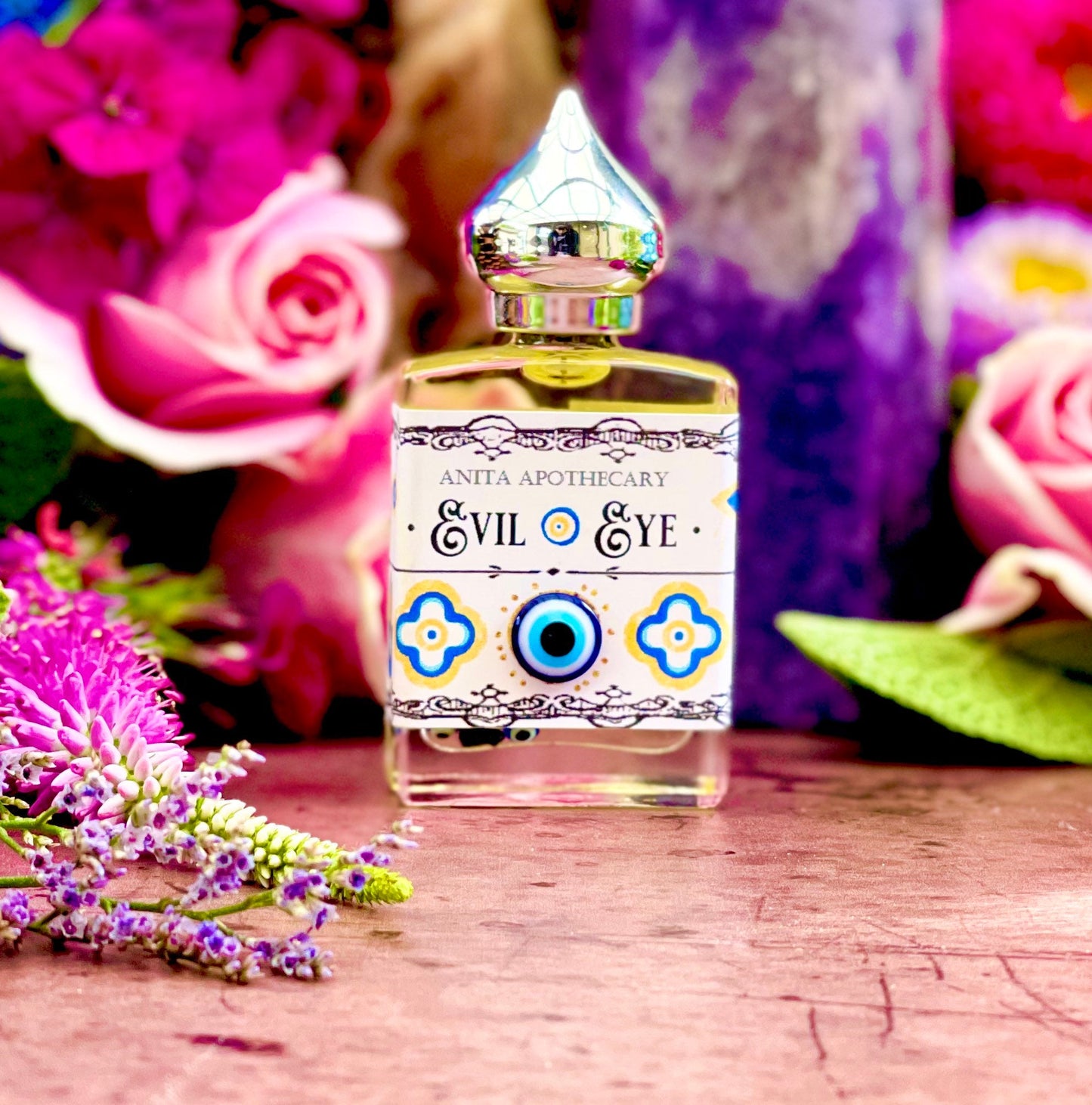 Evil Eye Protection Oil ~ Anita Apothecary, Nazar Eye, Evil Eye Protection Oil, Evil Eye Candle, Evil Eye Decor, Witches Protection Oil