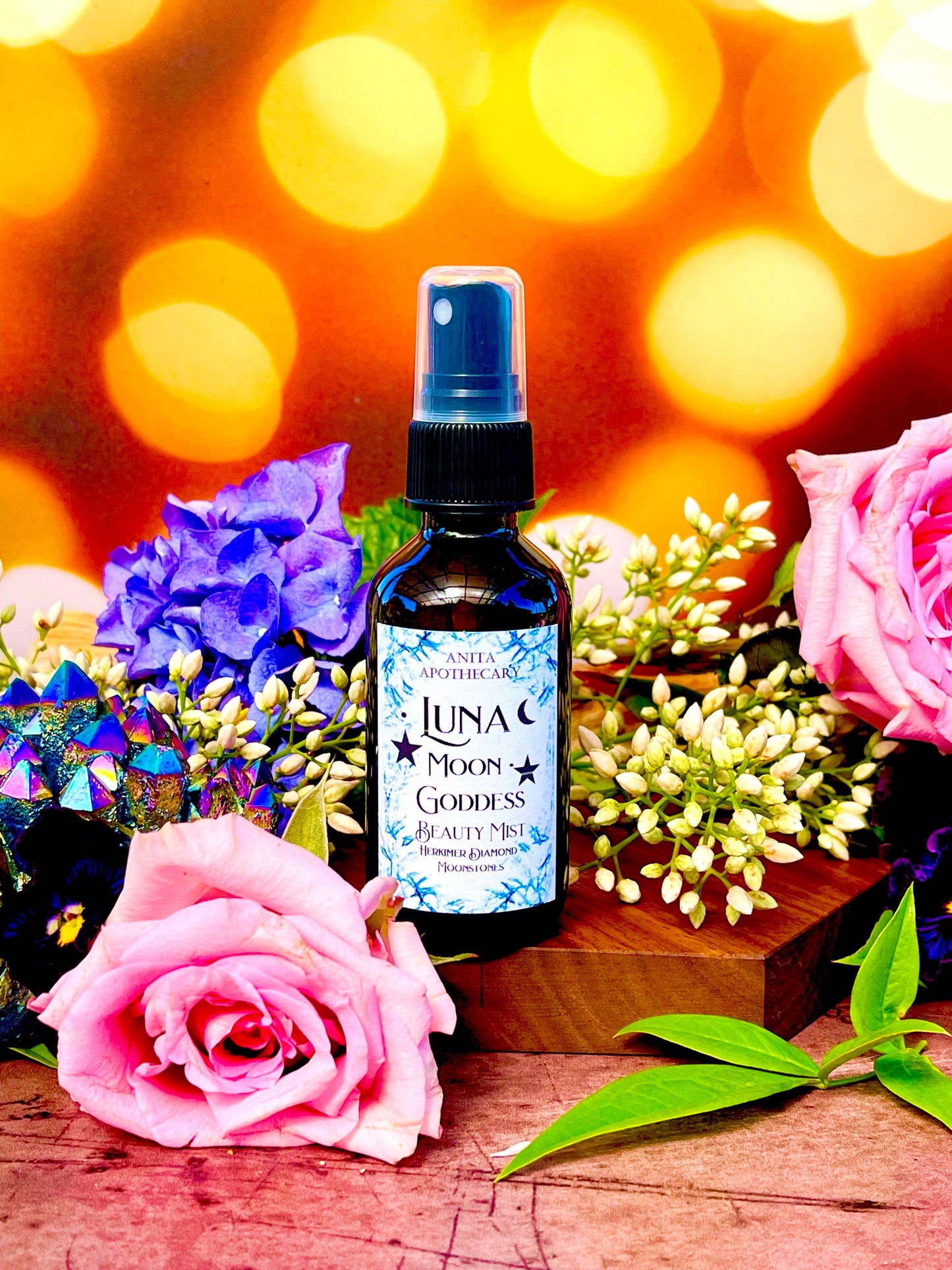 Luna Moon Goddess Body Mist- Anita Apothecary, Luna oil, Moon Goddess Beauty Mist, Moon Goddess Essential Oil, Goddess Luna Selene