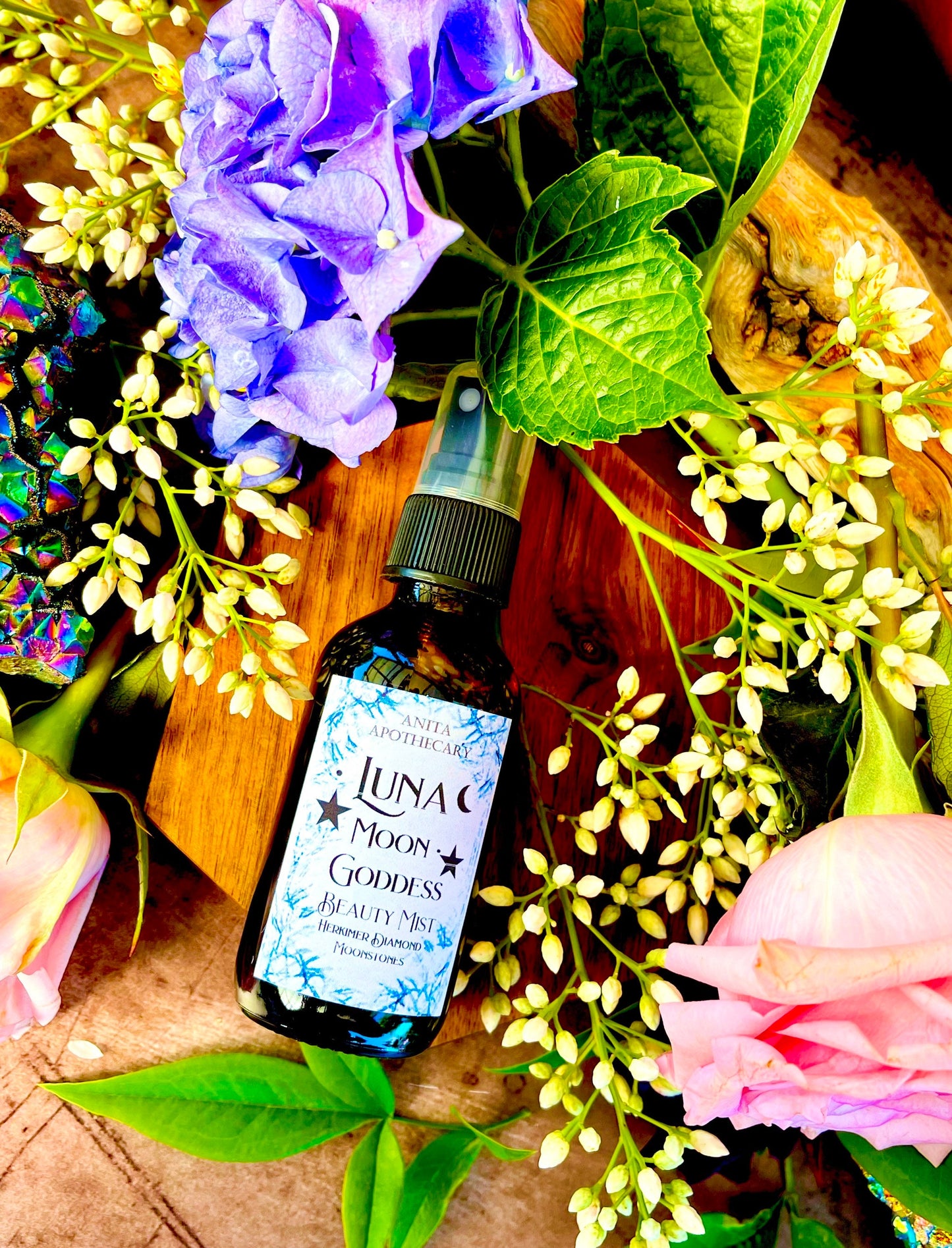 Luna Moon Goddess Body Mist- Anita Apothecary, Luna oil, Moon Goddess Beauty Mist, Moon Goddess Essential Oil, Goddess Luna Selene