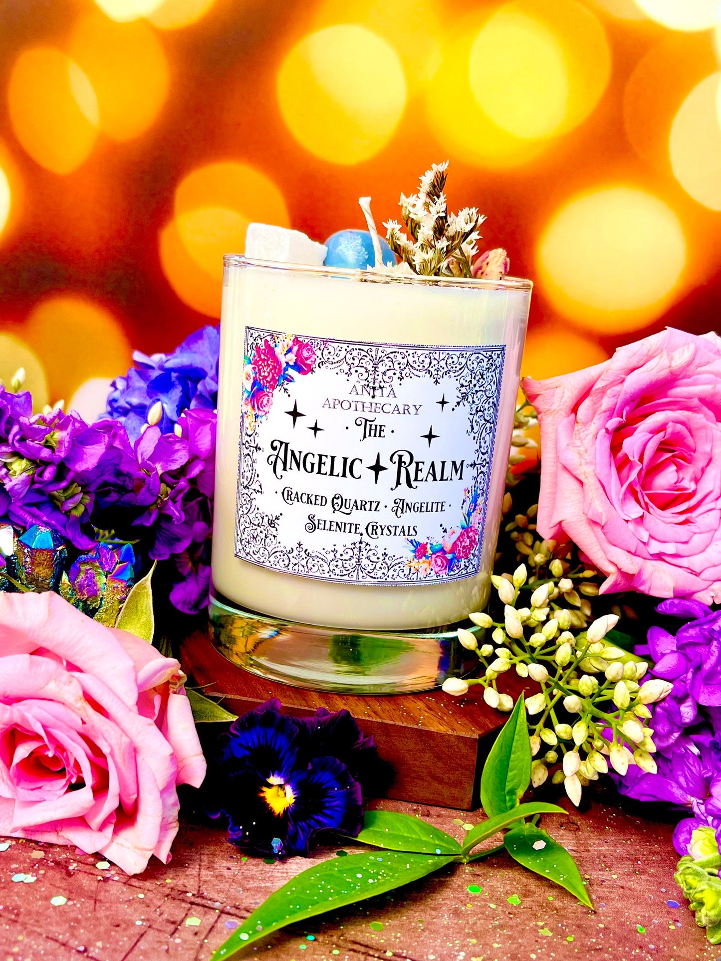 Angelic Realm Candle ~ Anita Apothecary, Angel Number Candle, Angel Numbers, Angel Number Reading, Angelic Divine Realm, Guardian Angels