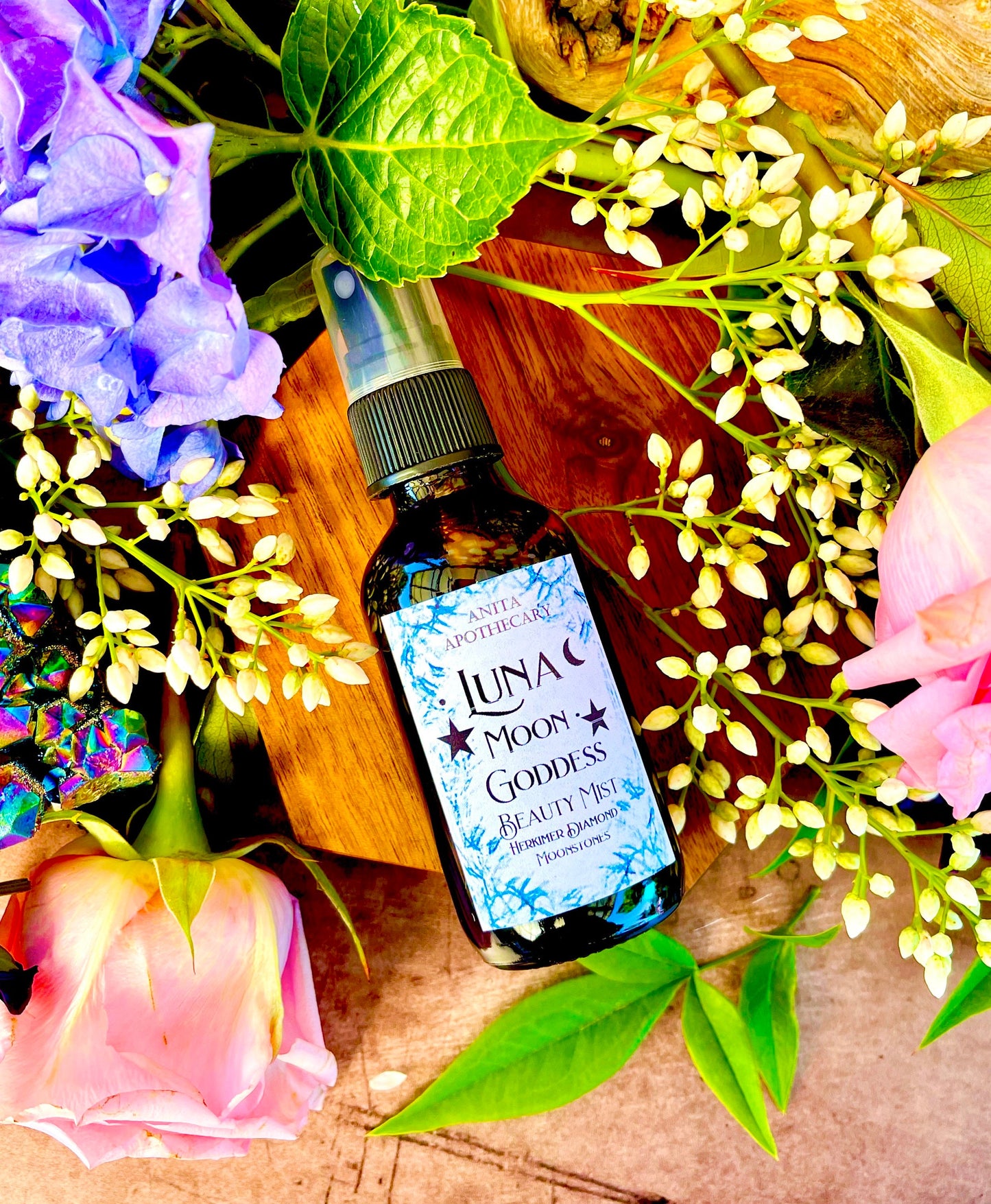 Luna Moon Goddess Body Mist- Anita Apothecary, Luna oil, Moon Goddess Beauty Mist, Moon Goddess Essential Oil, Goddess Luna Selene