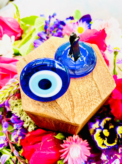 Evil Eye Car Vent Clip | Anita Apothecary, Car Vent Clip, Crystal Car Vent Clip, Witchy Car Accessories, Crystals for Cars