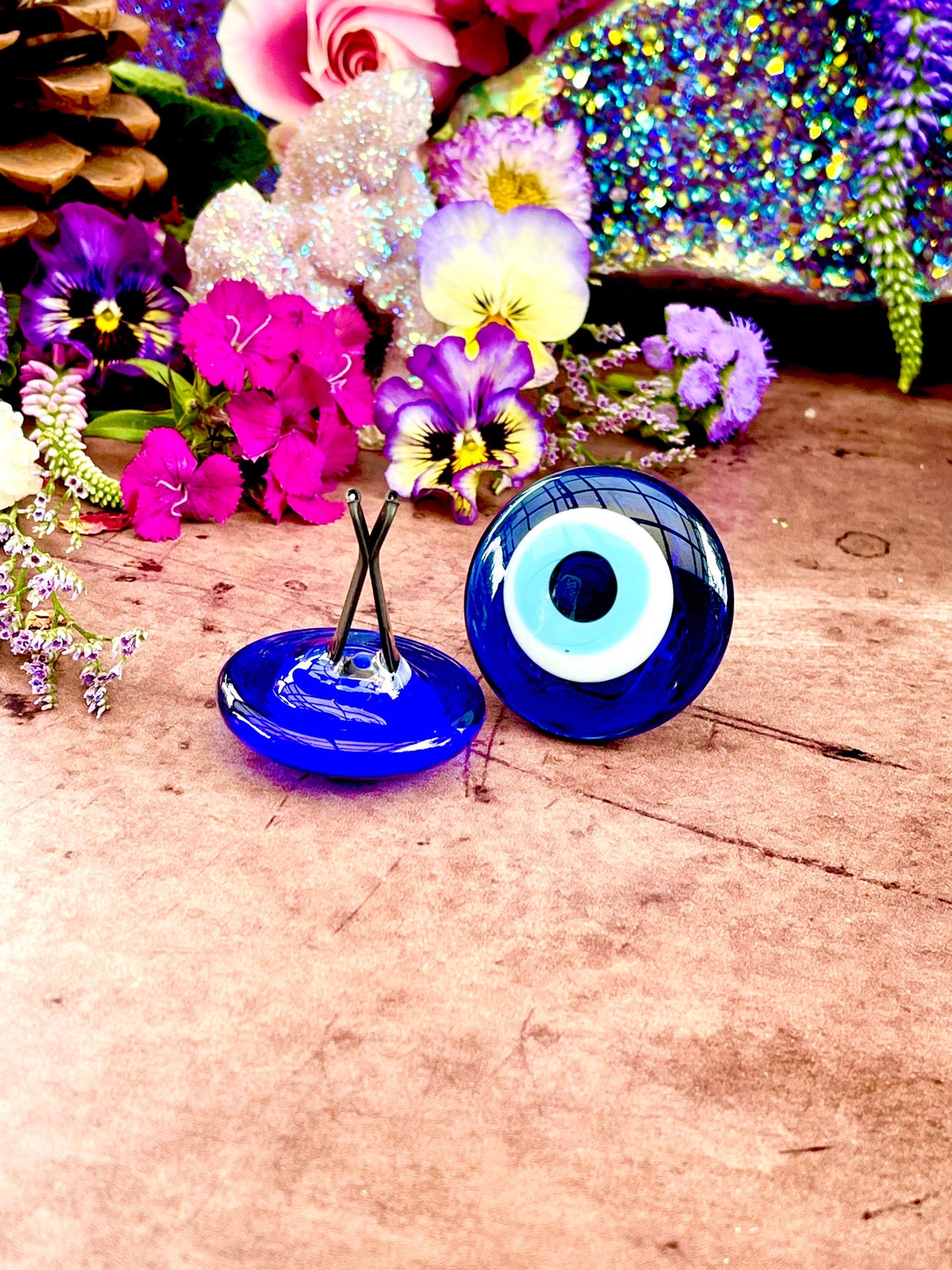 Evil Eye Car Vent Clip | Anita Apothecary, Car Vent Clip, Crystal Car Vent Clip, Witchy Car Accessories, Crystals for Cars