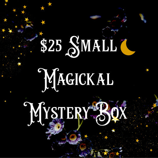 $25 Small Witches Mystery Boxes ~ Anita Apothecary, Witches tools, Altar tools, mystery boxes, witch mystery boxes, witchcraft oils